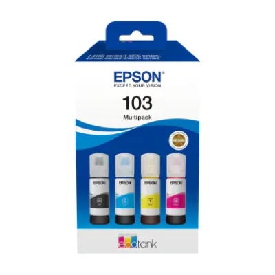 Epson C13T00S64A, Original, Black, Cyan, Magenta, Yellow, Epson, EcoTank L5296 EcoTank L5290 EcoTank L3266 EcoTank L3260 EcoTank L3256 EcoTank L3251 EcoTank L3250..., 4500 pages, 7500 pages