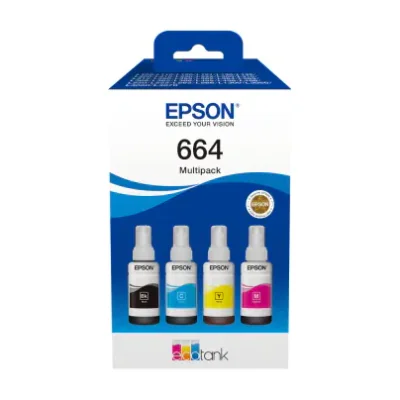 Epson C13T66464A, Original, Black, Cyan, Magenta, Yellow, Epson, 4 pc(s)