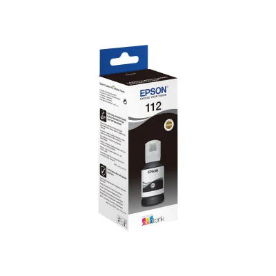 Epson EcoTank 112, Original, Black, Epson, L5160, L5150, 7500 pages, 127 ml