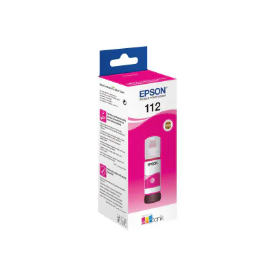 Epson EcoTank 112, Original, Pigment magenta, Epson, L5160, L5150, 6000 pages, 70 ml
