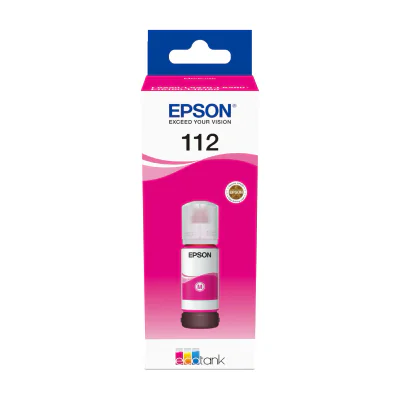 Epson EcoTank 112, Original, Pigment magenta, Epson, L5160, L5150, 6000 pages, 70 ml