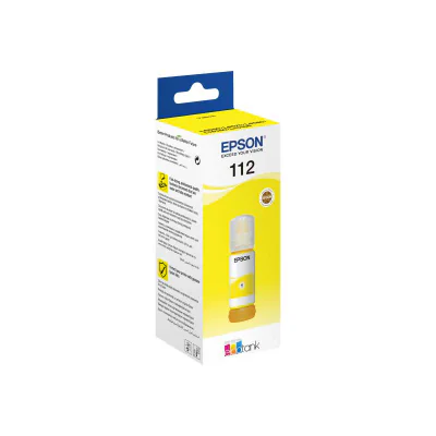 Epson EcoTank 112, Original, Pigment yellow, Epson, L5160, L5150, 6000 pages, 70 ml