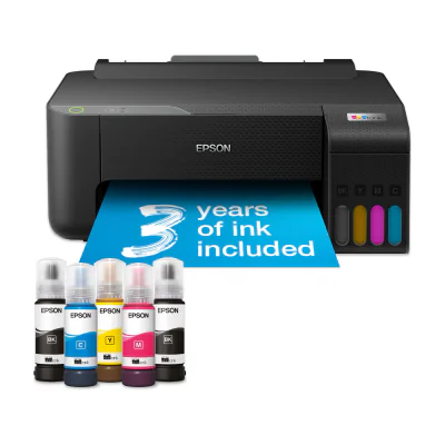 Epson EcoTank L1230, Colour, 5760 x 1440 DPI, 4, A4, 33 ppm, Duplex printing