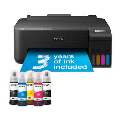 Epson EcoTank L1270, Colour, 5760 x 1440 DPI, 4, A4, 33 ppm, Duplex printing