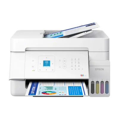 Epson EcoTank L5396, Inkjet, Colour printing, 5760 x 1440 DPI, A4, Direct printing, White