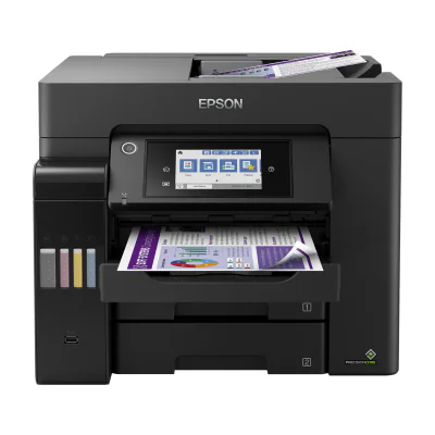 Epson EcoTank L6570, Laser, Colour printing, 1200 x 2400 DPI, Colour scanning, Direct printing, Black