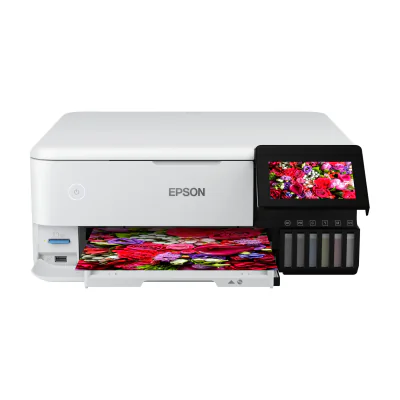 Epson EcoTank L8160, Inkjet, Colour printing, 5760 x 1440 DPI, A4, Direct printing, White