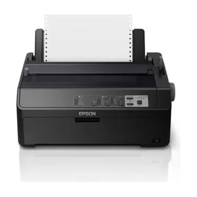 Epson FX-890II, 612 cps, 240 x 144 DPI, 463 cps, 10 cpi, 6 copies, CODABAR (NW-7), Code 128 (A/B/C), Code 39, Industrial 2/5, Matrix 2/5, POSTNET, UPC-A, UPC-E