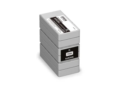 Epson GJIC5(K): Ink cartridge for ColorWorks C831 and GP-M831 (Black), Black, Pigment-based ink, 97.8 ml, 1 pc(s)