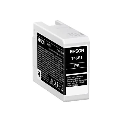 Epson Singlepack Photo Black T46S1 UltraChrome Pro 10 ink 25ml, Standard Yield, Black, Pigment-based ink, 25 ml, 1 pc(s), Single pack