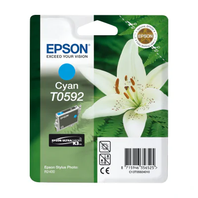 Epson Lily Singlepack Cyan T0592 Ultra Chrome K3, Cyan, 13 ml, 1 pc(s), Single pack