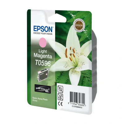 Epson Lily Singlepack Light Magenta T0596 UltraChrome K3, Magenta, Pigment-based ink, 13 ml, 1 pc(s), Single pack