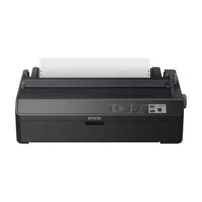 Epson LQ-2090II, 550 cps, 10 cpi, 6 copies, Code 128 (A/B/C), Code 39, EAN13, EAN8, Interleaved 2/5, POSTNET, UPC-A, UPC-E, Envelopes, 0.12 - 0.46 mm