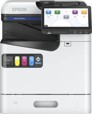 Epson Multifunctional color Inkjet A4 AM-C400, (Print, Scan, Copy) Tehnologie DURABrite™ Ultra, Duplex automat, Viteza printare: 40ppm mono si color, Volum maxim lunar: 384.000 pagini, Viteza scanare: 50ipm, Scanare catre email, FTP, retea, USB, Form