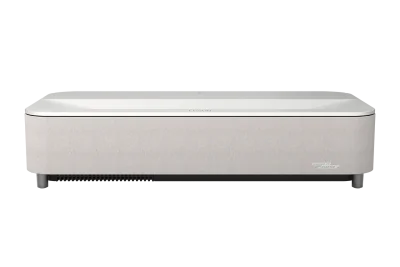 Epson Proiector Lifestudio Grand Plus EH-LS970W - Diamond white, Tehnologie 3LCD, LCD 0.62", 4000 Lumeni, Rezolutie: 4K, Aspect: 16:9, contrast: 5.000.000 : 1, Sursa lumina: Laser, Durata viata: 20.000 ore, Refresh rate: 384 Hz - 480 Hz, Suport HDR, 