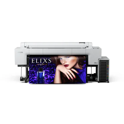EPSON SC-P20500 64" Large Format Printer inkjet bundle, PrecisionCore™ Micro TFP printhead, Cerneala Ultrachrome® Pro12, Photo Black, Matte Black, Cyan, Light Cyan, Yellow, Vivid Magenta, Vivid Light Magenta, Violet, Orange, Green, Grey, Light Grey, 
