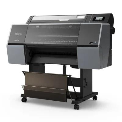 EPSON SC-P7300 STD 24" COLOUR PRINTER, Format: A1, 10 culori, Culori: Negru fotografic, Negru mat, Cyan, Cyan deschis, Galben, Vivid Magenta, Vivid Magenta deschis, Violet, Grey, Light Grey, 800 Duze negru, 800 Duze per culoare, Rezolutie: 1200 x 240