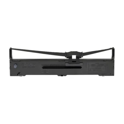 Epson SIDM Black Ribbon Cartridge for LQ-590 (C13S015337), - LQ-590IIN - LQ-590II - LQ-590, Black, Dot matrix, 24-pin, 5000000 characters, Black