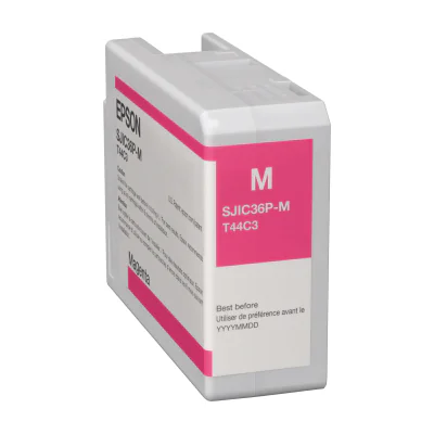 Epson SJIC36P(M): Ink cartridge for ColorWorks C6500/C6000 (Magenta), Magenta, 80 ml, 1 pc(s)