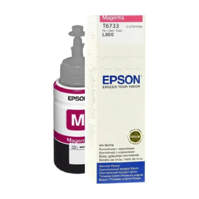 Epson T6733 Magenta ink bottle 70ml, Original, Magenta, Epson L800, Standard Yield, 70 ml, Inkjet printing