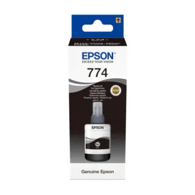 Epson T7741, Original, Black, Epson, WorkForce M200, M105, M100 EcoTank L655, L605, L1455, 140 ml