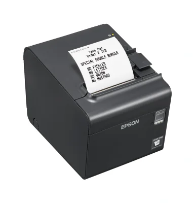 Epson TM-L90LF (688), Direct thermal, 203 x 203 DPI, 90 mm/sec, Wired, Grey