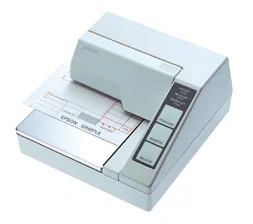 Epson TM-U295 (272): Serial, w/o PS, ECW, 16.2 cpi, 0.09/0.35 µm, Wired, RS-232, Drawer kick-out, 65 dB, 180000 h