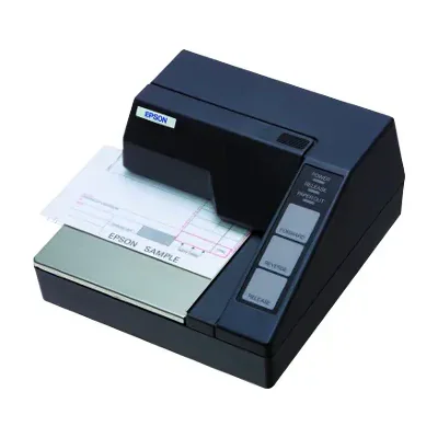 Epson TM-U295 (292): Serial, w/o PS, EDG, 16.2 cpi, 0.09/0.35 µm, Wired, RS-232, Drawer kick-out, 65 dB, 180000 h
