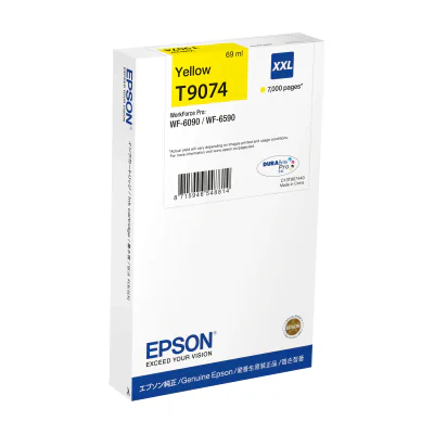 Epson WF-6xxx Ink Cartridge Yellow XXL, High (XL) Yield, Yellow, 69 ml, 1 pc(s), 7000 pages, Single pack