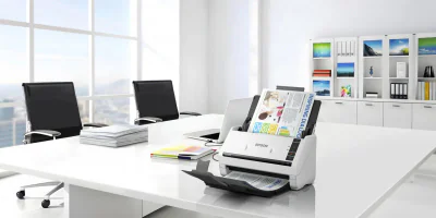 EPSON WORKFORCE DS-530III A4 SCANNER, format A4, Rezolutie: 600 x 600dpi, Senzor ultrasonic, CIS, Sursa lumina: LED, Viteza scanare: 40 ppm, Capacitate ADF: 60 coli, Volum zilnic: 6500 pagini, Duplex, Interfata: USB, Dimensiuni: 296‎ x 169 x 176 mm, 