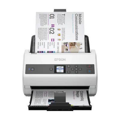 Epson WorkForce DS-870, 600 x 600 DPI, 30 bit, 24 bit, 10 bit, 8 bit, 65 ppm