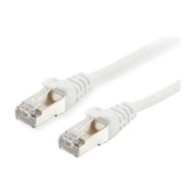 Equip Cat.6 S/FTP Patch Cable, 2.0m, White, 2 m, Cat6, S/FTP (S-STP), RJ-45, RJ-45, White