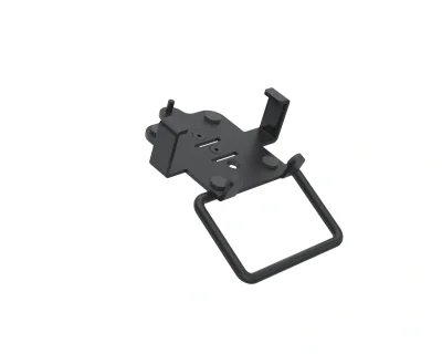 Ergonomic Solutions SpacePole Payment SumUp Air E205 MultiGripTM (with handle), POS plate, Black, Metal, SumUp, Air E205, 91 mm