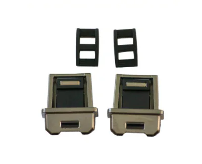 Zebra SG-ET6X-DCLIPS-01, Attachment clip, Black, Steel, Zebra, ET60, ET65, ET60W, ET65W