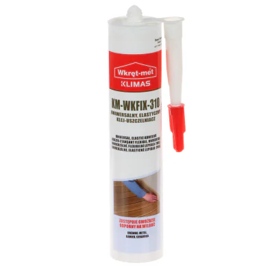 Etanșant adeziv KLIMAS KM-WKFIX-310, cartuș 290 ml, alb