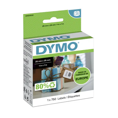 Etichete termice DYMO LW - Multi-Purpose - 25 x 25 mm - S0929120