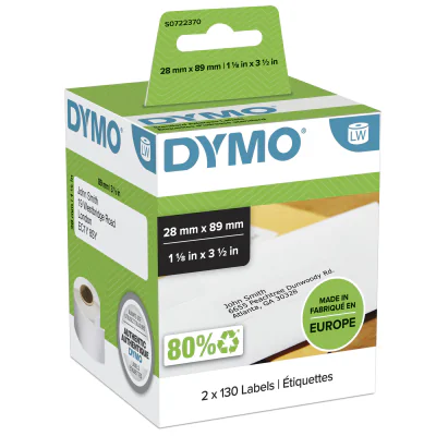 Etichete termice DYMO S0722370, Paper, White