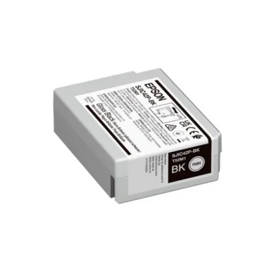 Etichete termice EPSON SJIC42P-BK cartuș cerneală pentru ColorWorks C4000e BK (Black)