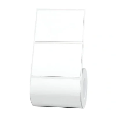 Etichete termice Niimbot autocolante 60x40 mm - 690 buc. Alb