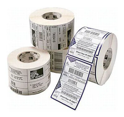 Etichete termice ZEBRA 3011701, Polyethylene, White