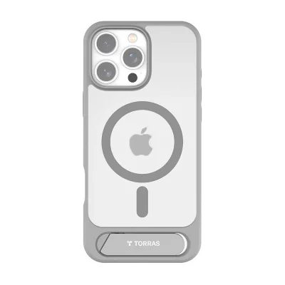 Etui Torras Pstand Series pentru iPhone 16 ProMax (Szare)
