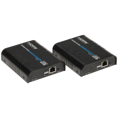 Extender HDMI + USB SIGNAL HDMI+USB-EX-100-4K-V3, 4K UHD, 100 m