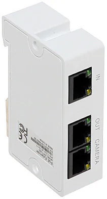 Extender PoE cu 3 porturi DAHUA PFT1300, 1 intrare PoE + 2 ieșiri PoE