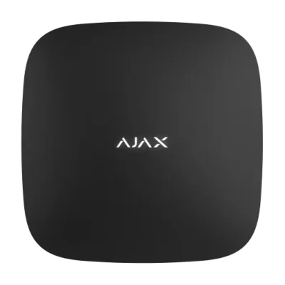 Extender wireless ReX 2, negru - AJAX; Extinderea autonoma a razei de actiune a unui Hub AJAX, control facil prin aplicatie Android / iOS; Dispozitive conectate (1 extender): max. 99 (Hub 2), max. 199 (Hub 2 Plus); Repetoare conectate: max. 5 (Hub 2,