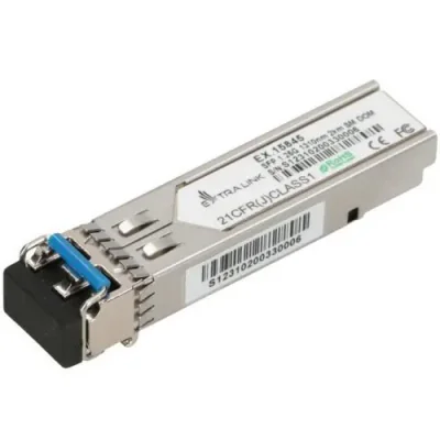 EXTRALINK SFP 1.25G 1310nm 2km SM DOM SFP Module, Rata de transfer: 1.25 Gbps, Lungime de unda: 1310 nm, Raza de actiune (m): 2000 m.