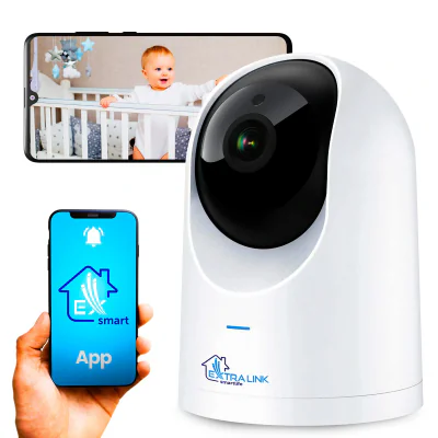 Extralink Smart Life HomeEye  IP camera  PTZ Wi-Fi 2.5K 4MP Nanny