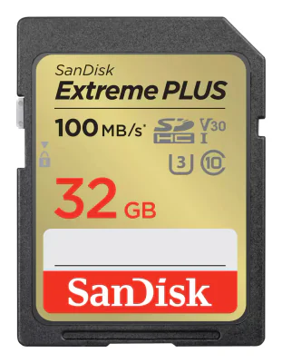 EXTREME PLUS 32GB SDHC MEMORY/CARD 2-PACK 100MB/S 60MB/S UHS-I