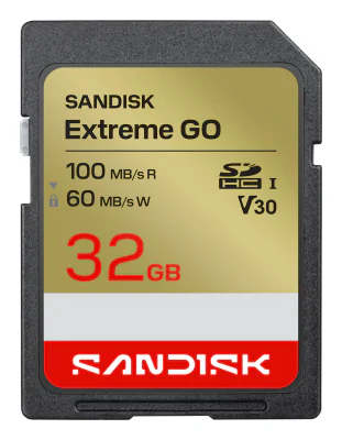 EXTREME SD UHS-I 32GB SD/100MB/S(R) / 60MB/S(W)