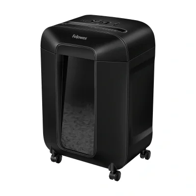 Fellowes LX85, 22.4 cm, 4 × 40, 19 L, 75 dB, Buttons, 4 wheel(s)