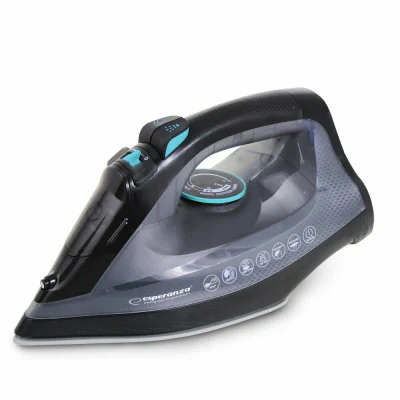 Fier de calcat Esperanza Velvet EHI010 fara fir 2600W ceramica Negru "EHI010"